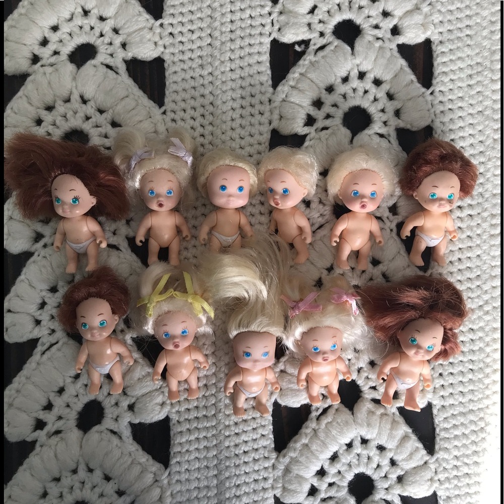 TYCO Quints Doll Bundle 1990 Authentic Release - Picture 5 of 12